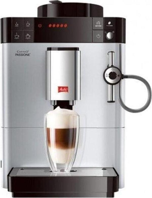 Melitta Caffeo Passione Tam Otomatik Kahve Makinesi Gümüş - Image 1