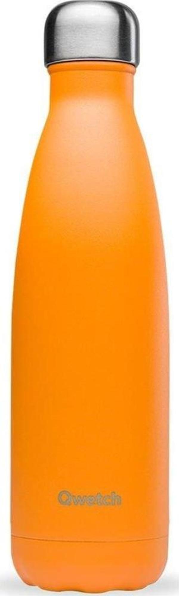 Qwetch QD3017 Isı Yalıtımlı 500ml Termos - Turuncu - Image 1