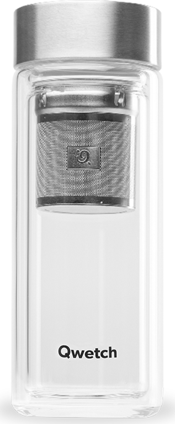 Qwetch QT5020 Isı Yalıtımlı 320 ml Termos - Şeffaf - Image 1