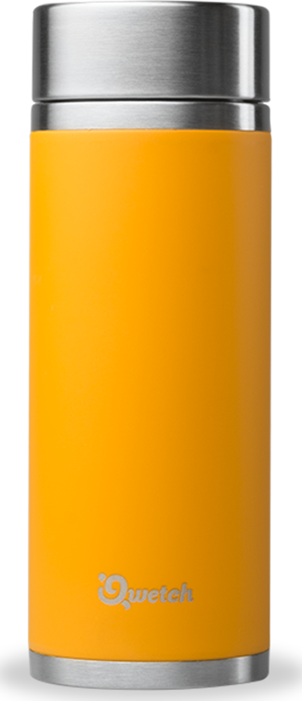 Qwetch QT5031 Isı Yalıtımlı 400 ml Termos - Safran - Image 1