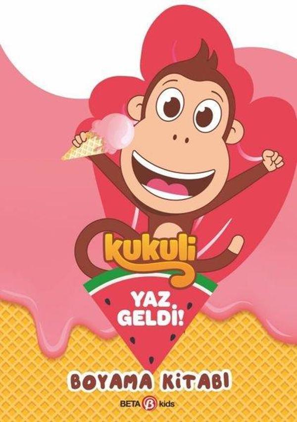 Kukuli - Yaz Geldi! Boyama Kitabı - Beta Kids - Image 1