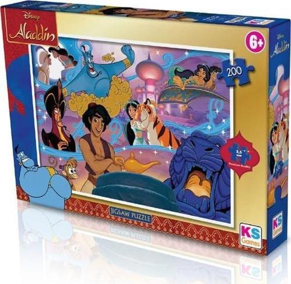 KS Games 200 Parça Puzzle Alladdin Lisanslı Ürün - Image 1