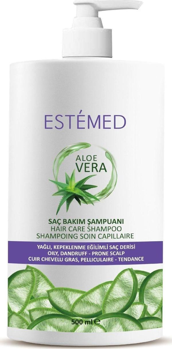 Aloe Vera Saç Bakım Şampuanı & Aloe Vera Hair Care Shampoo 500 ml - Image 1