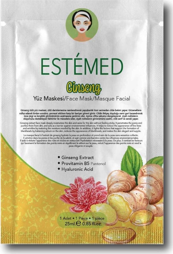 Ginseng Kağıt Maske - Sheet Mask Ginseng - Image 1