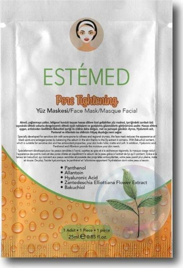 Gözenek Sıkılaştırıcı Kağıt Maske - Sheet Mask Pore Tightening - Image 1
