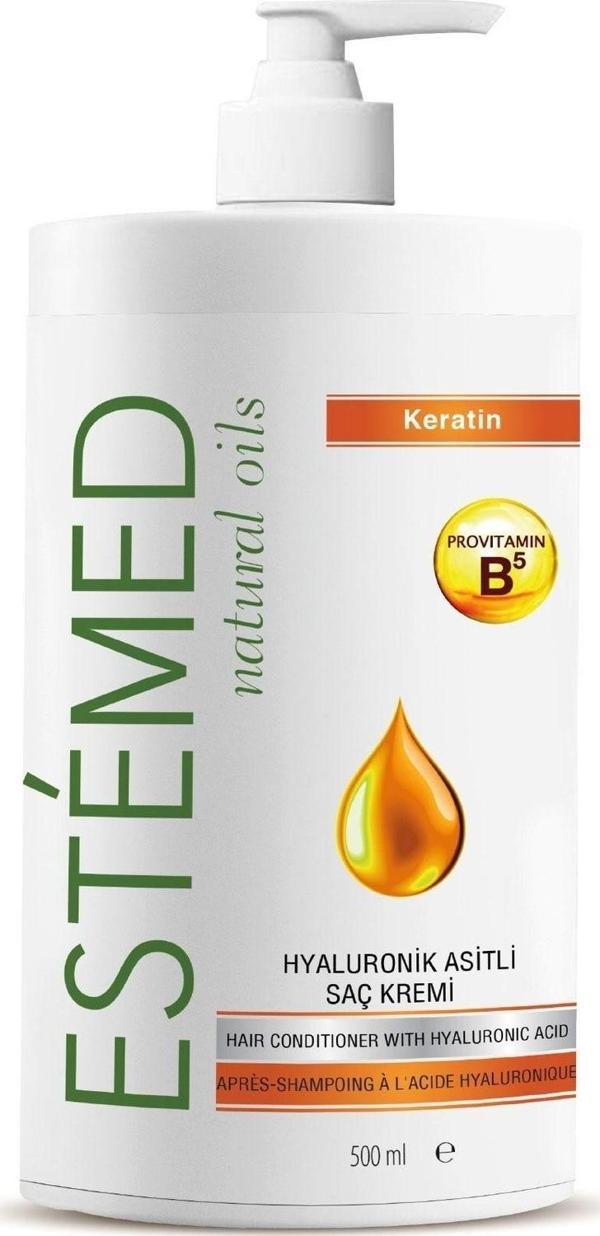 Hyaluronik Asit Saç Kremi & Hair Conditioner With Hyaluronic Acid 500 ml - Image 1