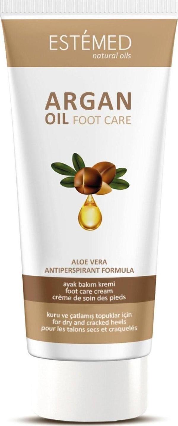 Kuru & Çatlamış Topuklar İçin Ayak Bakım Kremi & Argan Foot Care Cream 50 ml - Image 1