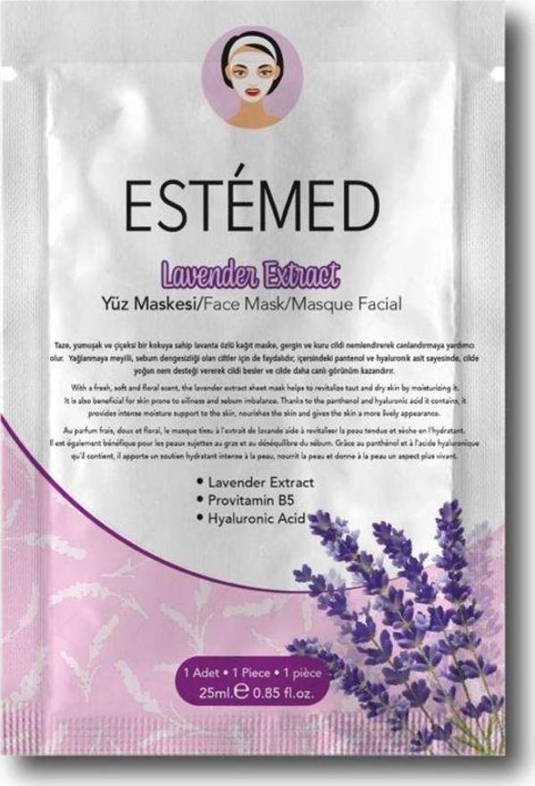 Lavanta Özü Kağıt Maske - Sheet Mask Lavender Extract - Image 1