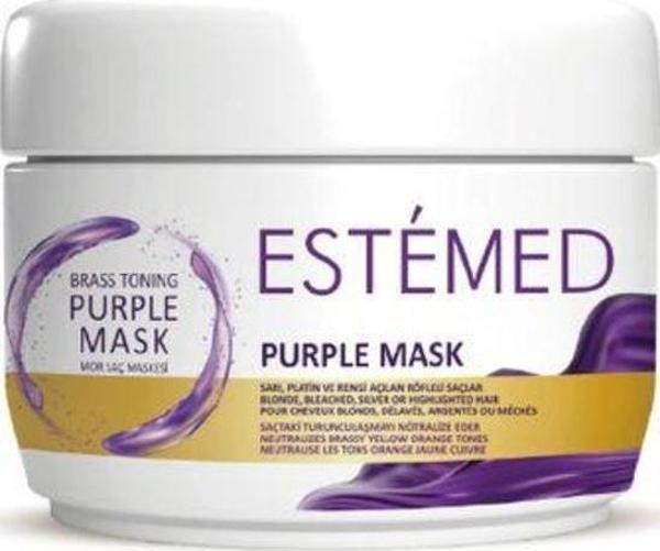 Mor Saç Maskesi & Brass Toning Purple Mask 250 ml - Image 1
