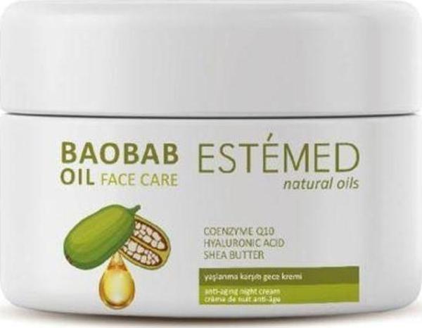 Yaşlanma Karşıtı Gece Kremi & Baobab Anti-Aging Night Cream 50ml - Image 1