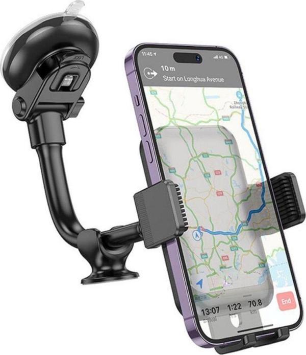 Polham Vakumlu Torpido Üstü ve Cam için Telefon Tutucu, Akrobatik Süper Vantuzlu Universal Tutucu - Image 1