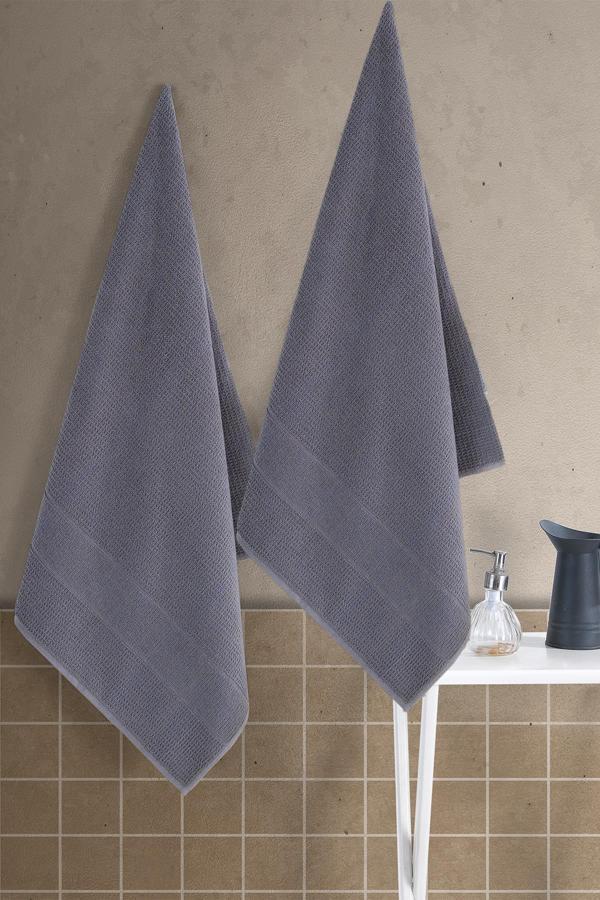 Royal | 70x140 Cm 2'Li  Banyo Havlu Seti, %100 Pamuklu Havlu Takımı - Image 1