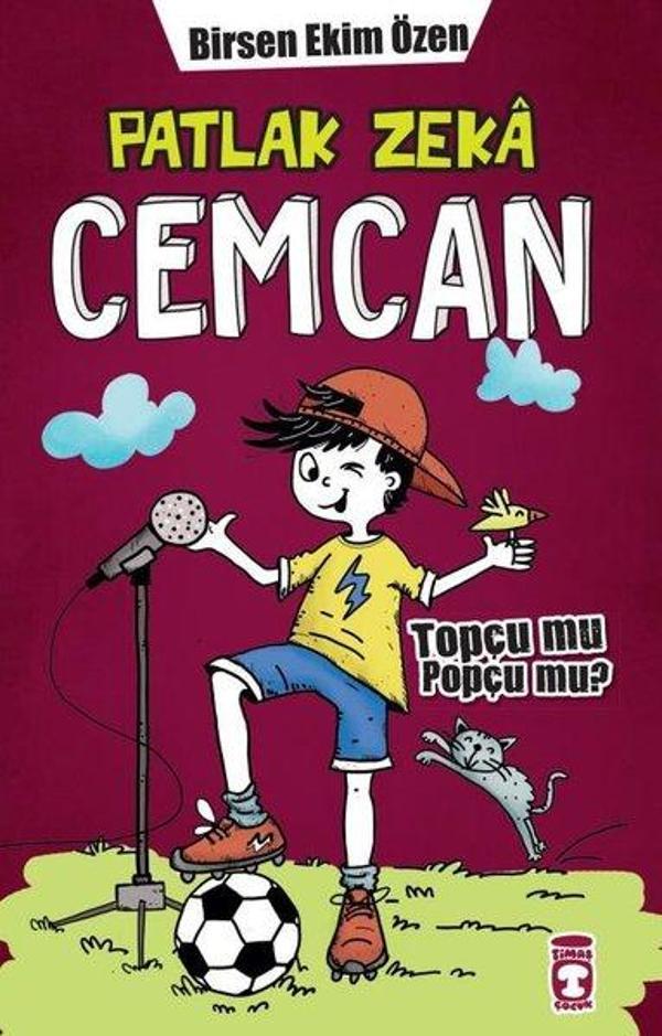 Patlak Zeka Cemcan 7 - Topçu mu Popçu mu? - Timaş Çocuk - Image 1