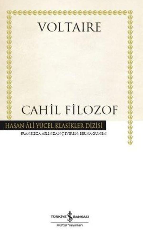 Cahil Filozof - İş Bankası Kültür Yayınları - Image 1