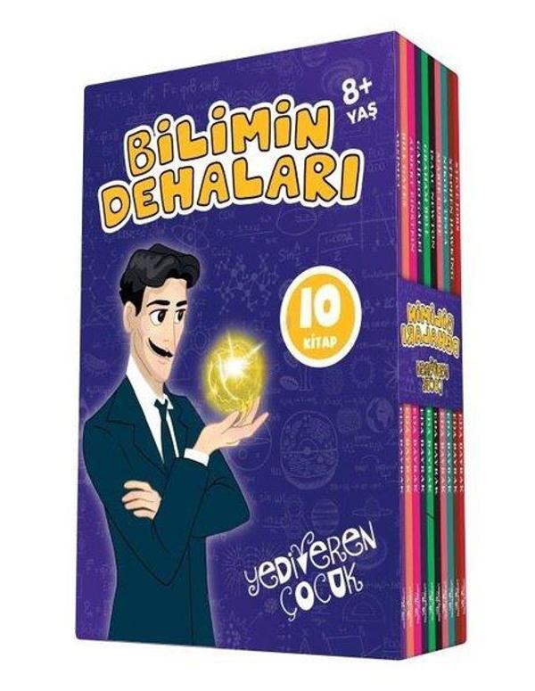 Bilimin Dehaları Kitap Seti - 10 Kitap Takım - Yediveren Çocuk - Image 1