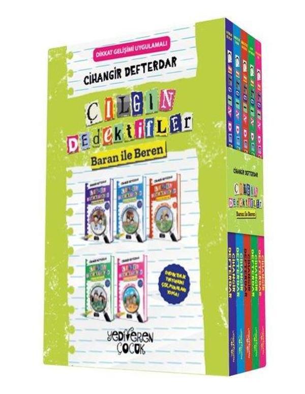 Çılgın Dedektifler Kitap Seti - 5 Kitap Takım - Yediveren Çocuk - Image 1