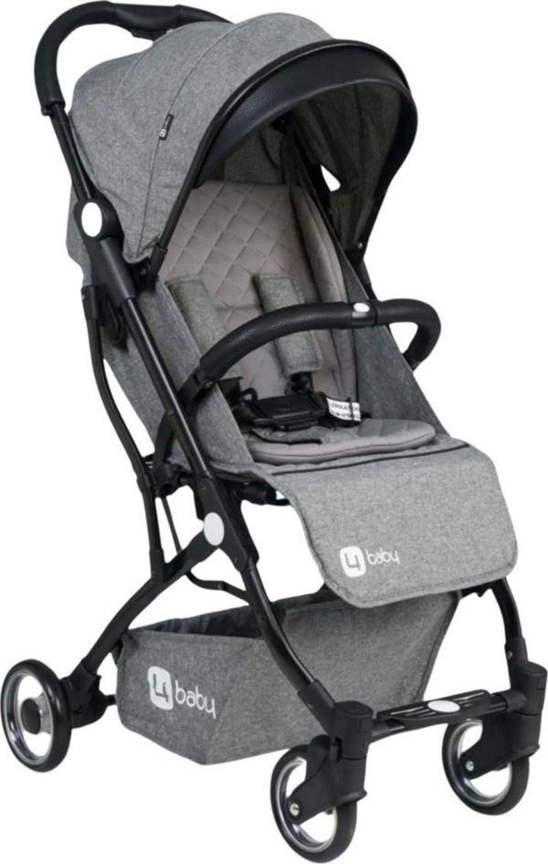 4 Baby Ab-381 Drone Siyah Kabin Tipi Bebek Arabası - Image 1