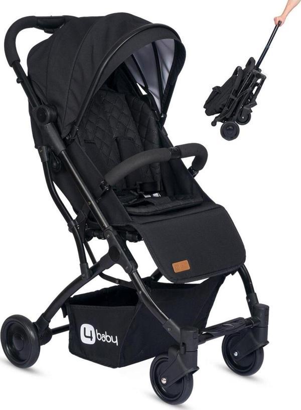 4 Baby Ab-383 Drone Sky Siyah Kabin Tipi Bebek Arabası - Image 1