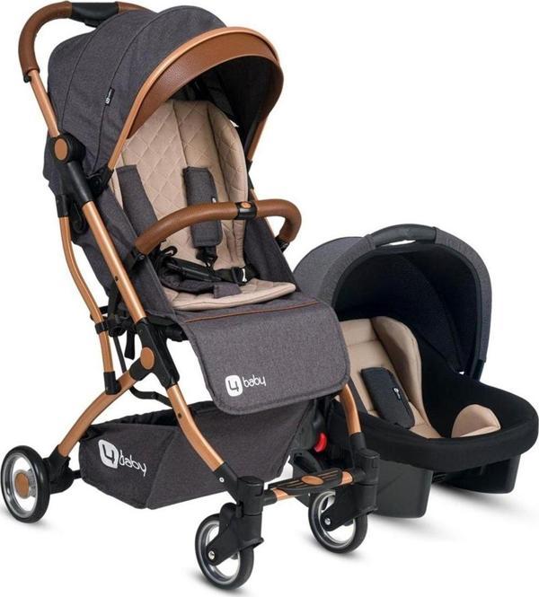 4 Baby Ab-420 Drone Gold Kabin Tipi Travel Bebek Arabası - Image 1