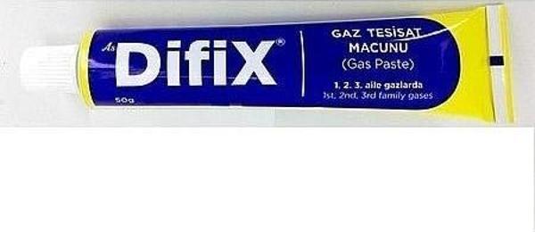 Difix Doğalgaz Macunu 50 gr TÜP - Image 1