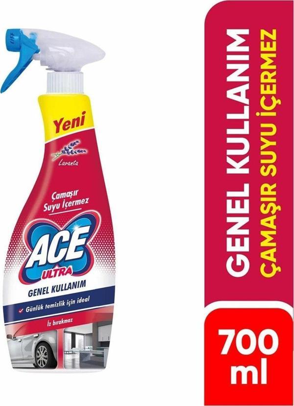 Ace Ultra Köpük Çamaşır Susuz Çok Amaçlı 700Ml - Image 1