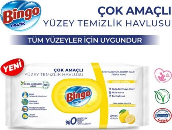 Bingo Çok Amaçlı Temizlik Havlusu 96 Lı Paket - Image 1