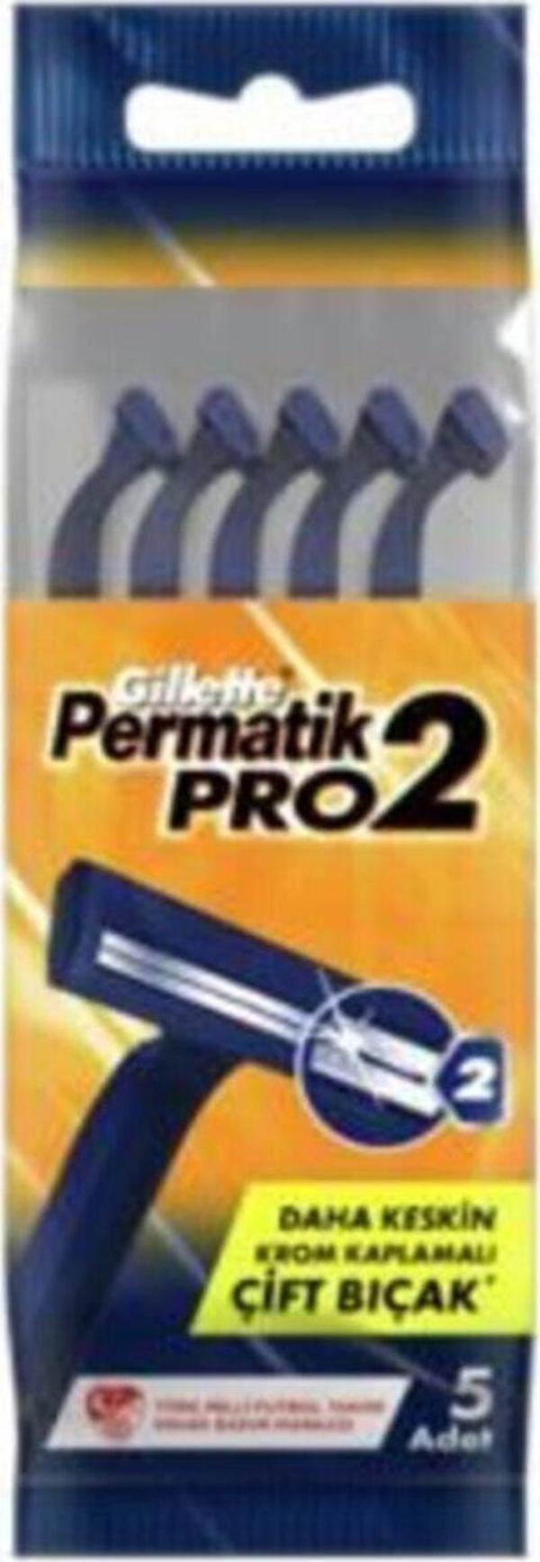 Gillette Permatik Pro2 5Li Poşet - Image 1