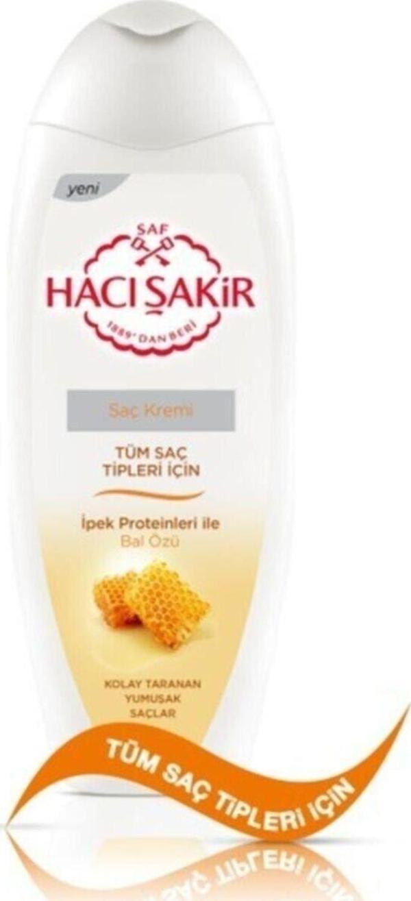 Hacı Şakir Saç Kremi Bal 450 Ml - Image 1