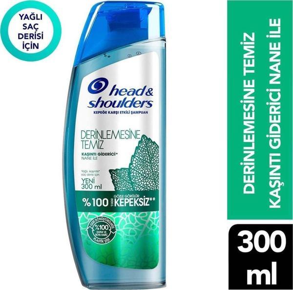 Head&Shoulders Derinlemesine Temiz Kaşıntı Giderici Şampuan 300 Ml - Image 1