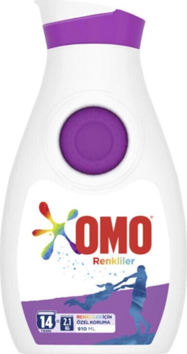 Omo Çamaşır Deterjanı Ultra Sıvı Color 910 Ml - Image 1