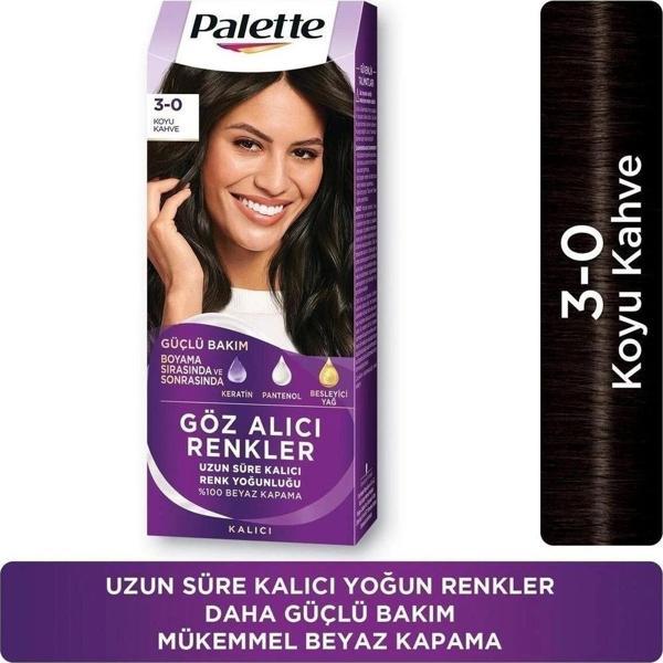 Palette Göz Alıcı Renkler 3-0 Koyu Kahve - Image 1