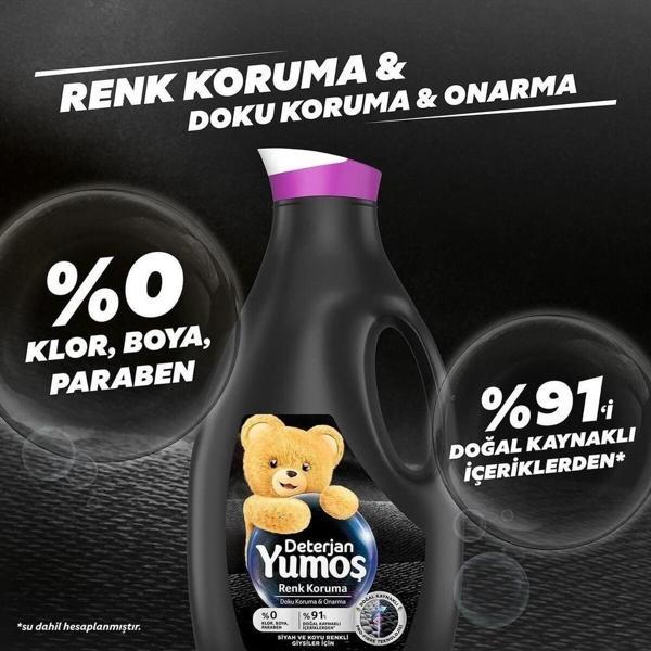 Unilever Yumoş Sıvı Deterjan Siyahlar Için Canlandırıcı Bakım 1690 Ml - Image 1