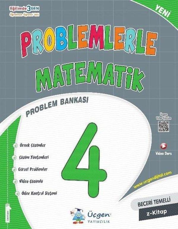 4. Sınıf Problemlerle Matematik - Üçgen Yayıncılık - Image 1