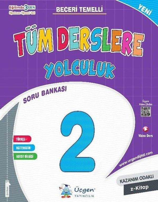 2. Sınıf Tüm Derslere Yolculuk Soru Bankası - Üçgen Yayıncılık - Image 1