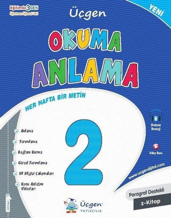 2. Sınıf Okuma Anlama - Üçgen Yayıncılık - Image 1
