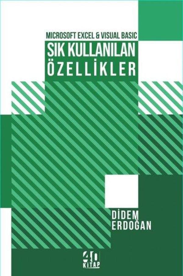 Microsoft Excel ve Visual Basic Sık Kullanılan Özellikler - 40 Kitap - Image 1