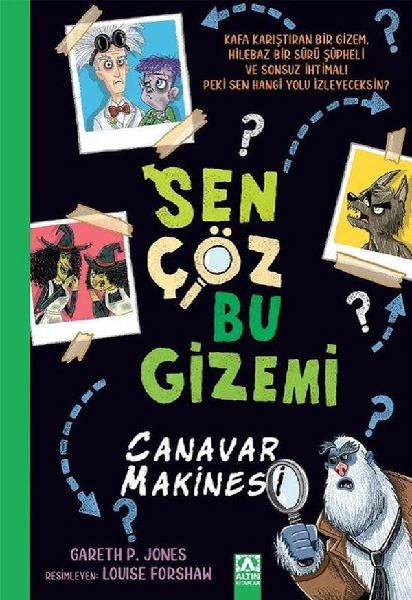 Sen Çöz Bu Gizemi - Canavar Makinesi - Altın Kitaplar - Image 1