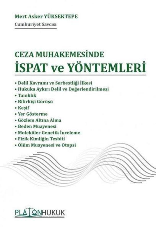 Ceza Muhakemesinde İspat ve Yöntemleri - Platon Hukuk Yayınevi - Image 1