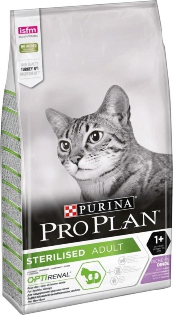Pro Plan Sterilised Hindili Kısır Kedi Maması 10 Kg - Image 1