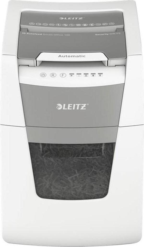 Leitz Iq Autofeed 100 Otomatik Küçük Ofis Evrak Imha Makinesi P5 - Image 1