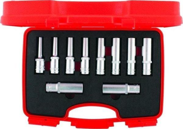 İzeltaş 1108 Derin Lokma Anahtar Takımı Altı Köşe 1/2'' 10 Parça - Image 1