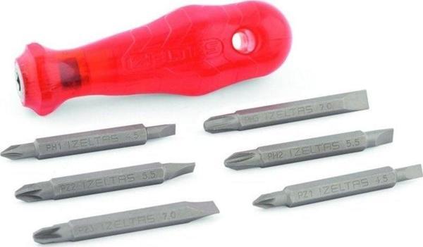 İzeltaş 4815 Değişken Bits Uçlu Tornavida Seti 7 Parça - Image 1