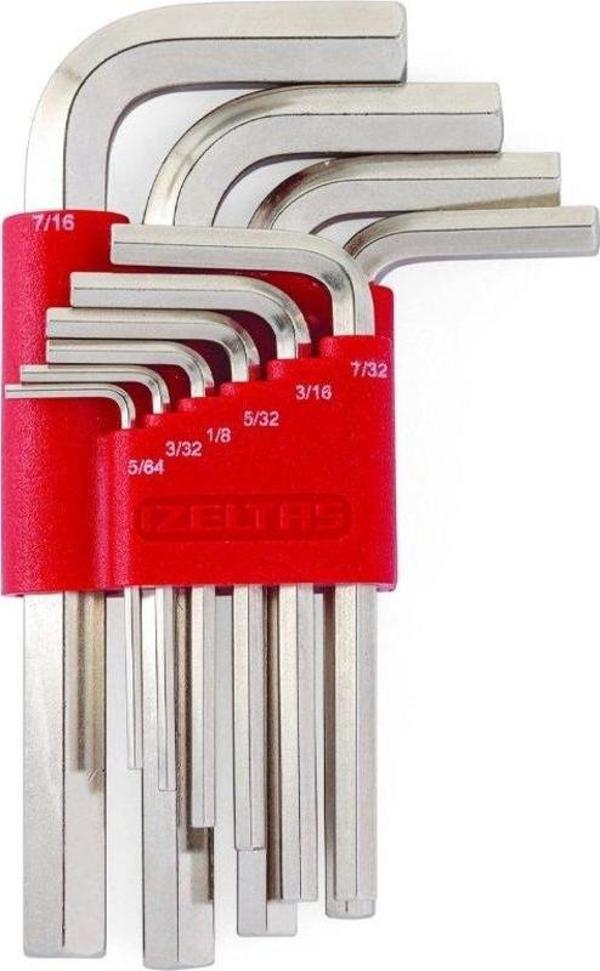 İzeltaş 4901 Allen Anahtar Takımı 6 Köşe 12 Parça - Image 1