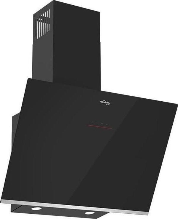 Tommatech Tde6004Bg Duvar Tipi Davlumbaz 60 Cm Siyah Cam - Image 1
