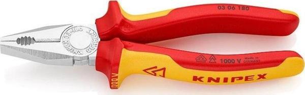 Knipex 0306200 Kombine Pense Krom 200mm - Image 1