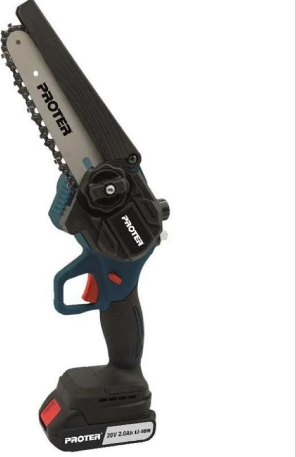 Proter PST 115 ST Şarjlı Kömürsüz Akülü Dal Budama Testeresi 20V 2.0Ah - Image 1