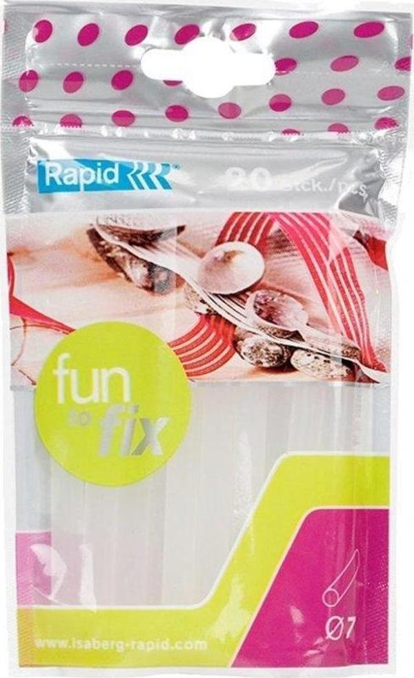 Rapid Şeffaf Yapıstırıcı Silikon Mum Çubuk 7x100mm - Image 1