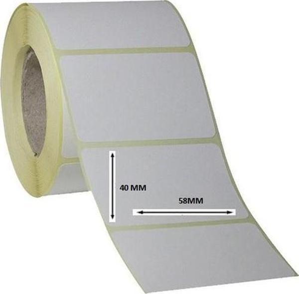 UMUR TERAZİ ETİKETİ TERMAL EKO 58x40 500 LÜ RULO 5 ADET - Image 1