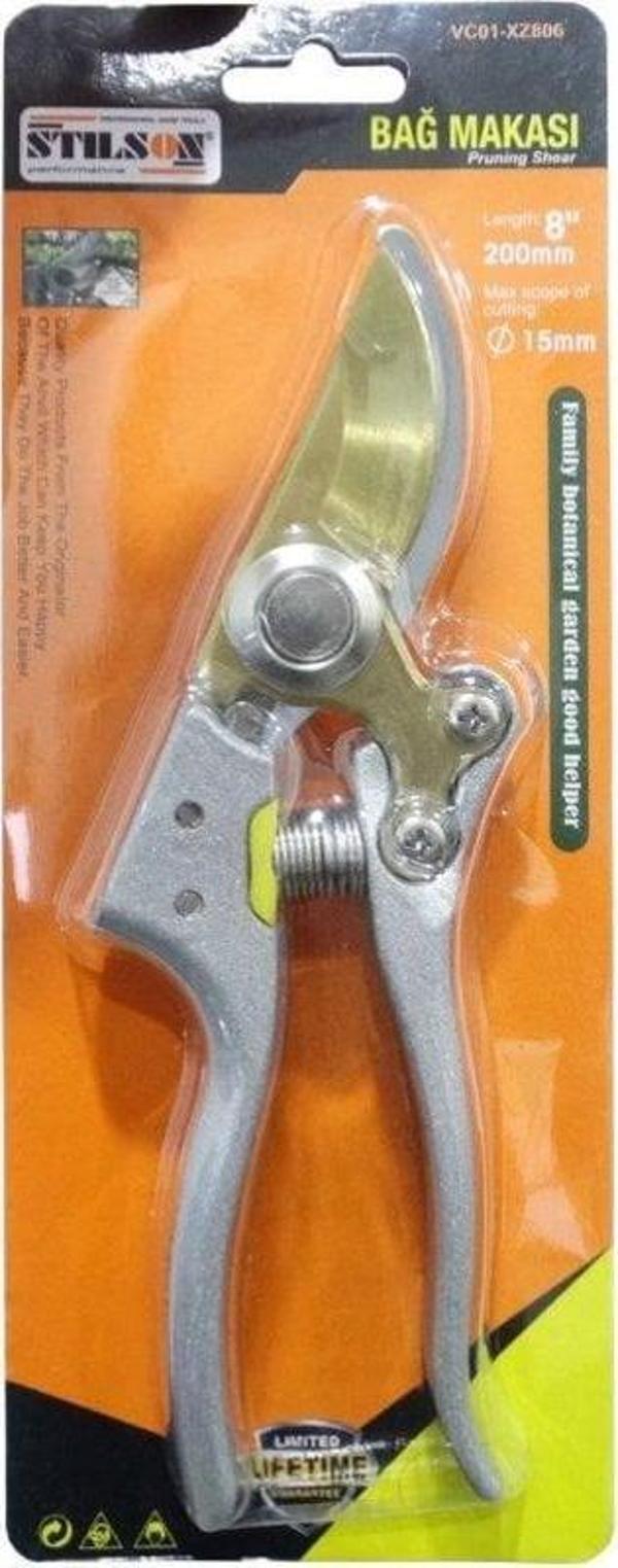 Stilson XZ806 Budama Bağ Makası 200mm - Image 1