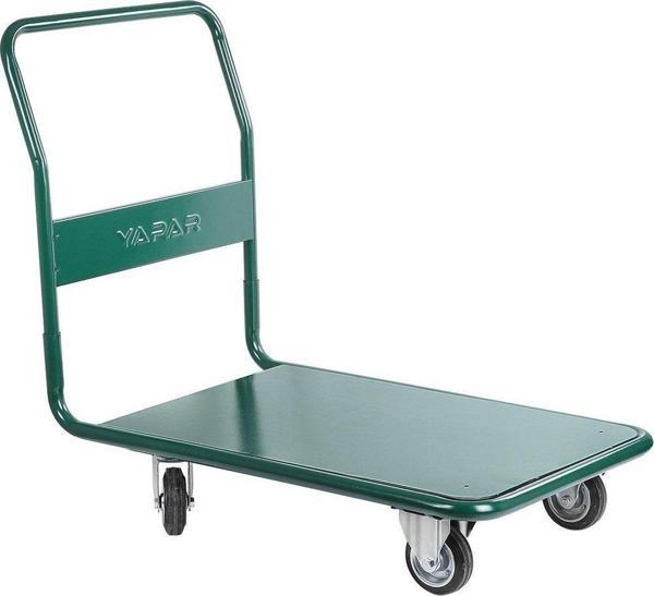 Yaparlar PP250S Platform Paket Taşıma Arabası Dolgu Burçlu 60x102x90cm - Image 1